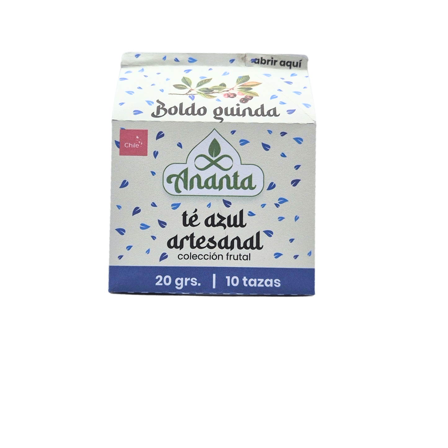 Té azul boldo guinda 20grs