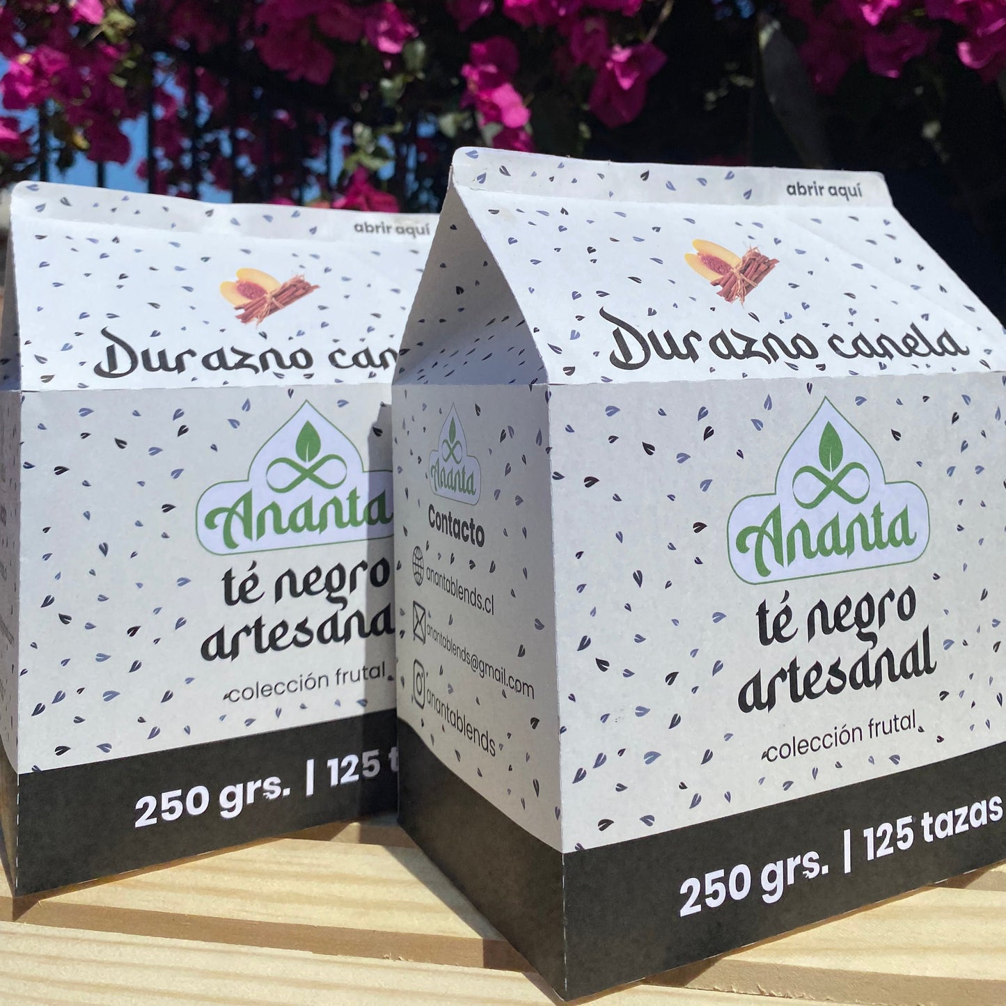 Té Negro Durazno Canela Artesanal