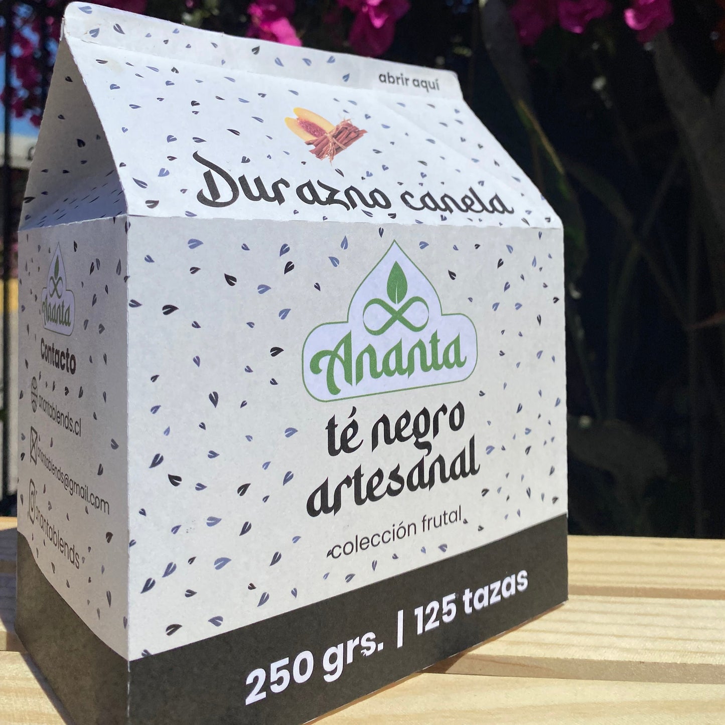 Té Negro Durazno Canela Artesanal