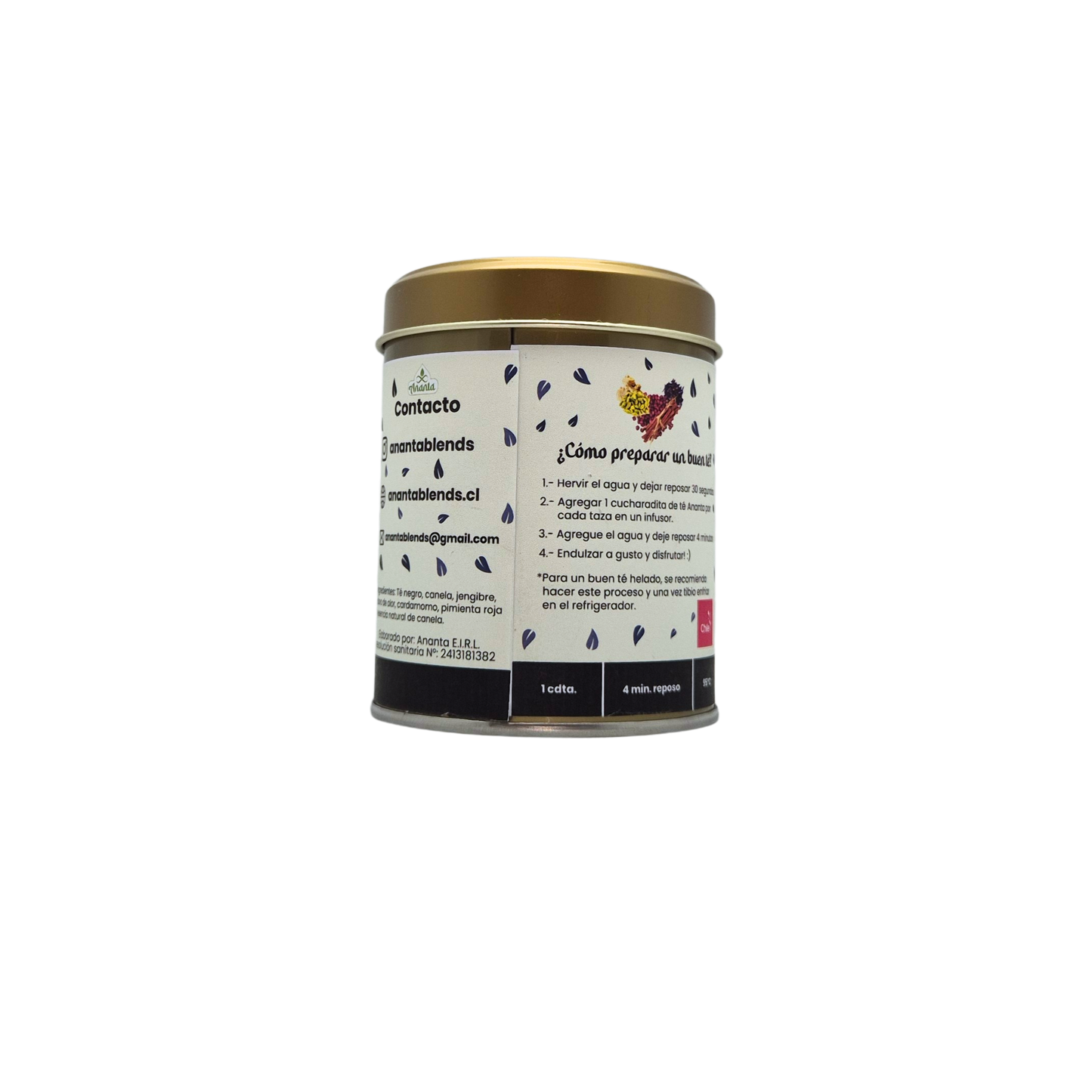 Té negro infinito chai