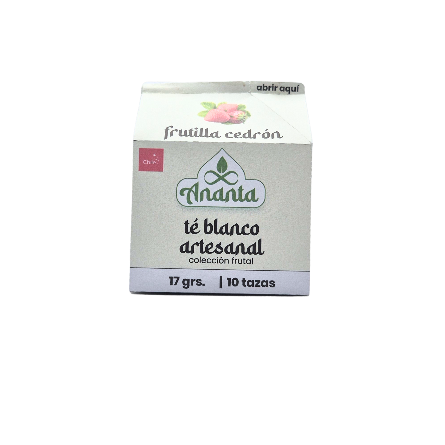 Té blanco frutilla cedrón