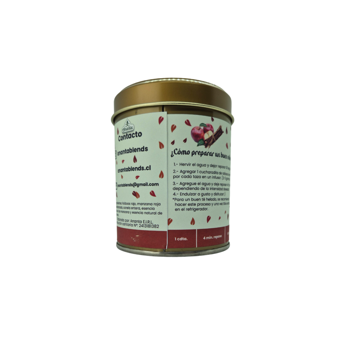 Roiboos Manzana Canela