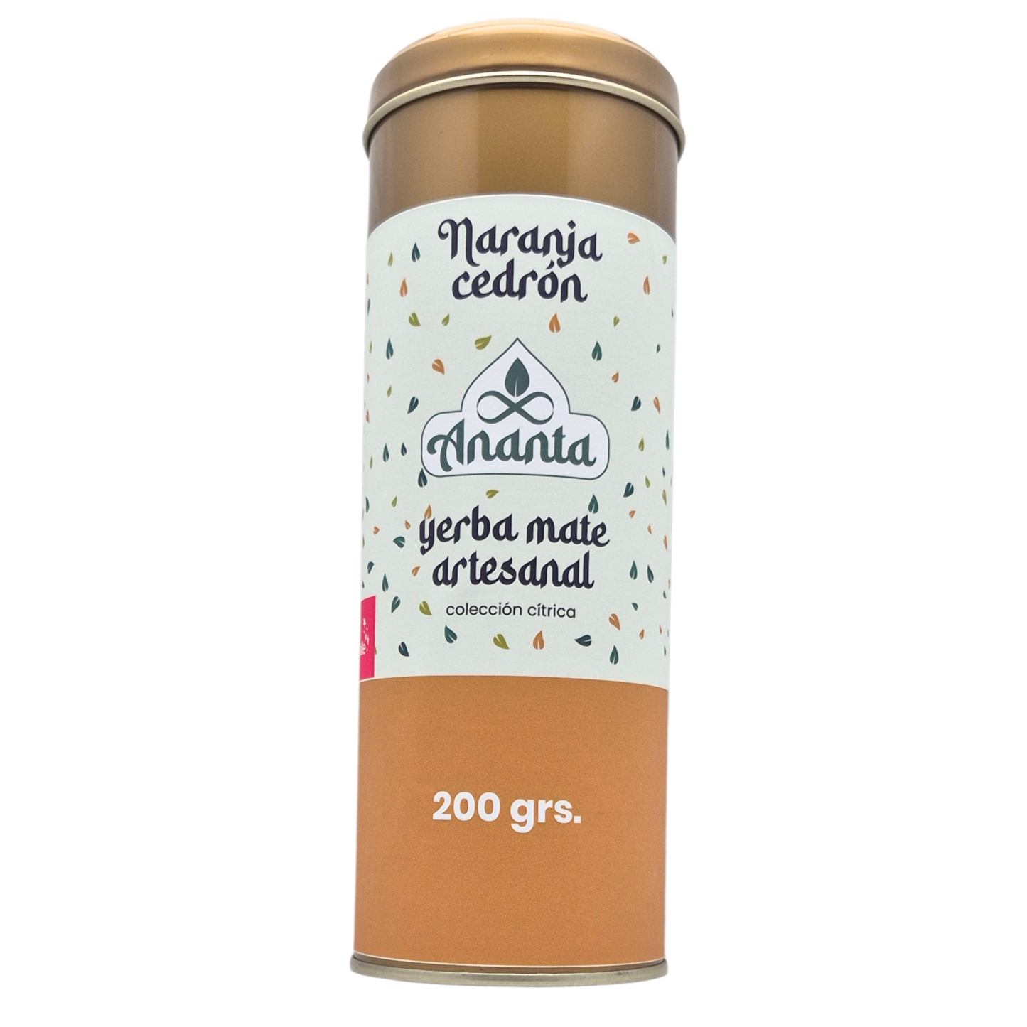 Yerba mate naranja cedrón