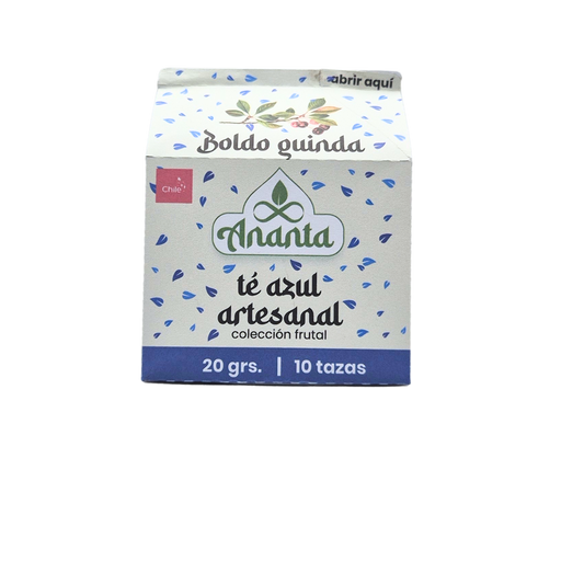 Té azul boldo guinda 20grs