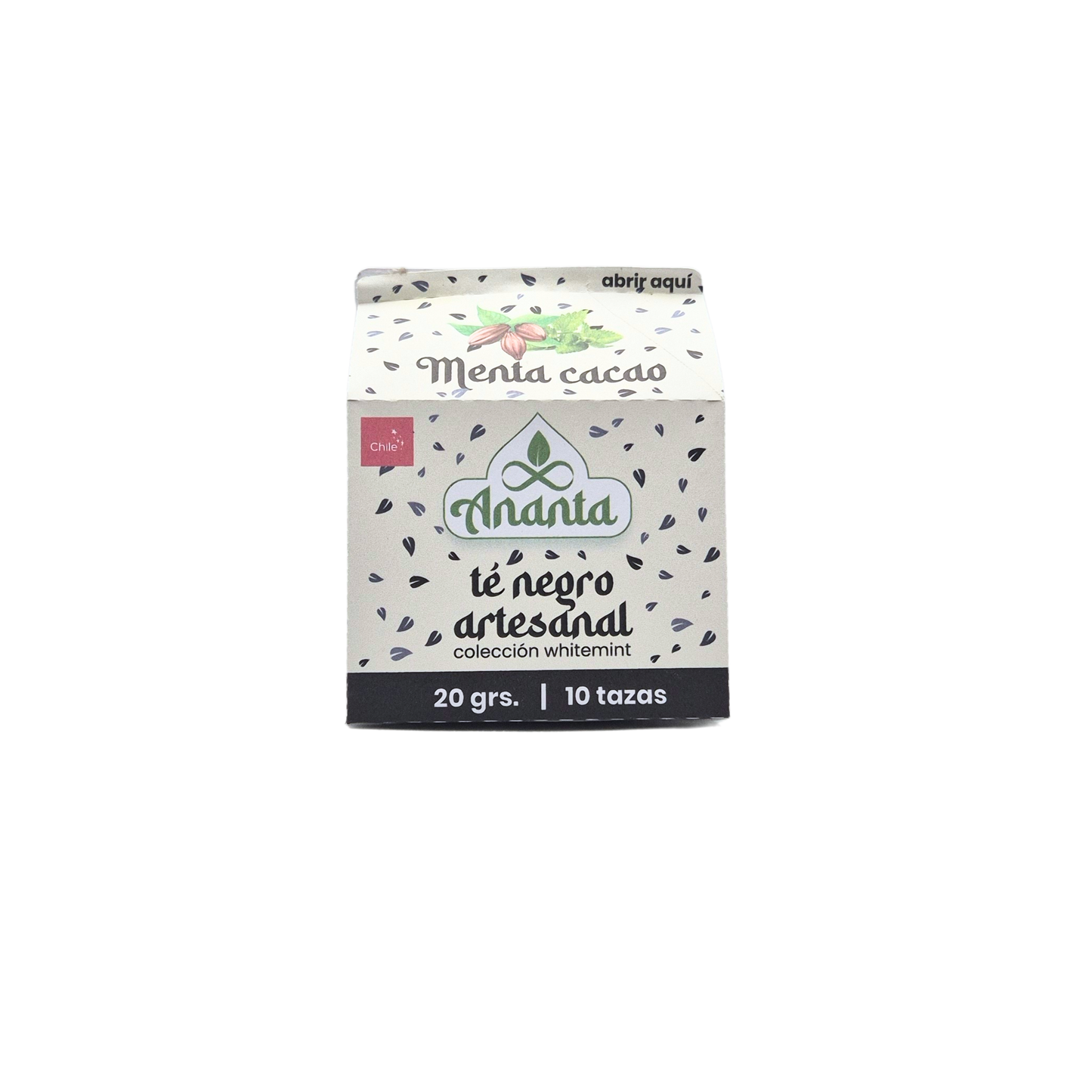 Té negro menta cacao 20 grs