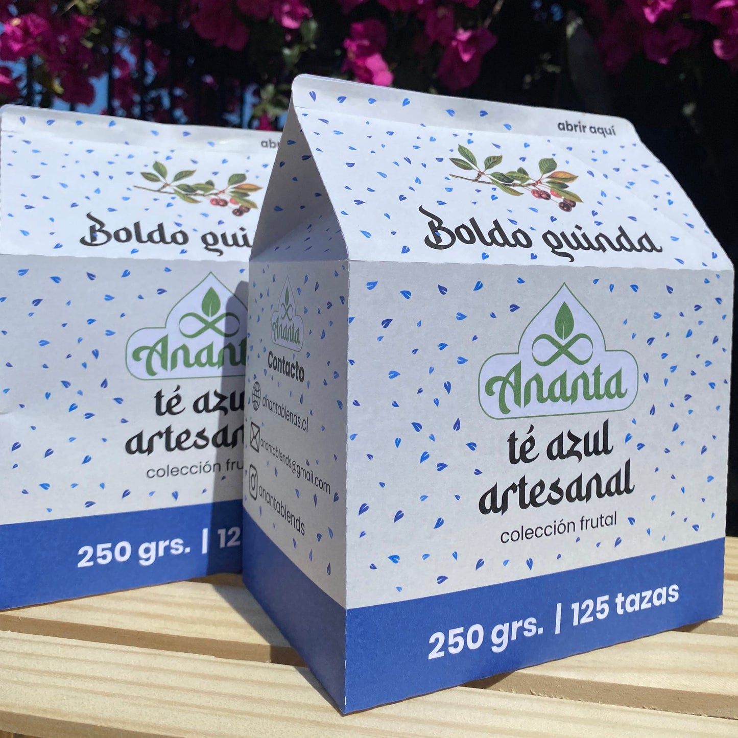 Té Azul Boldo Guinda