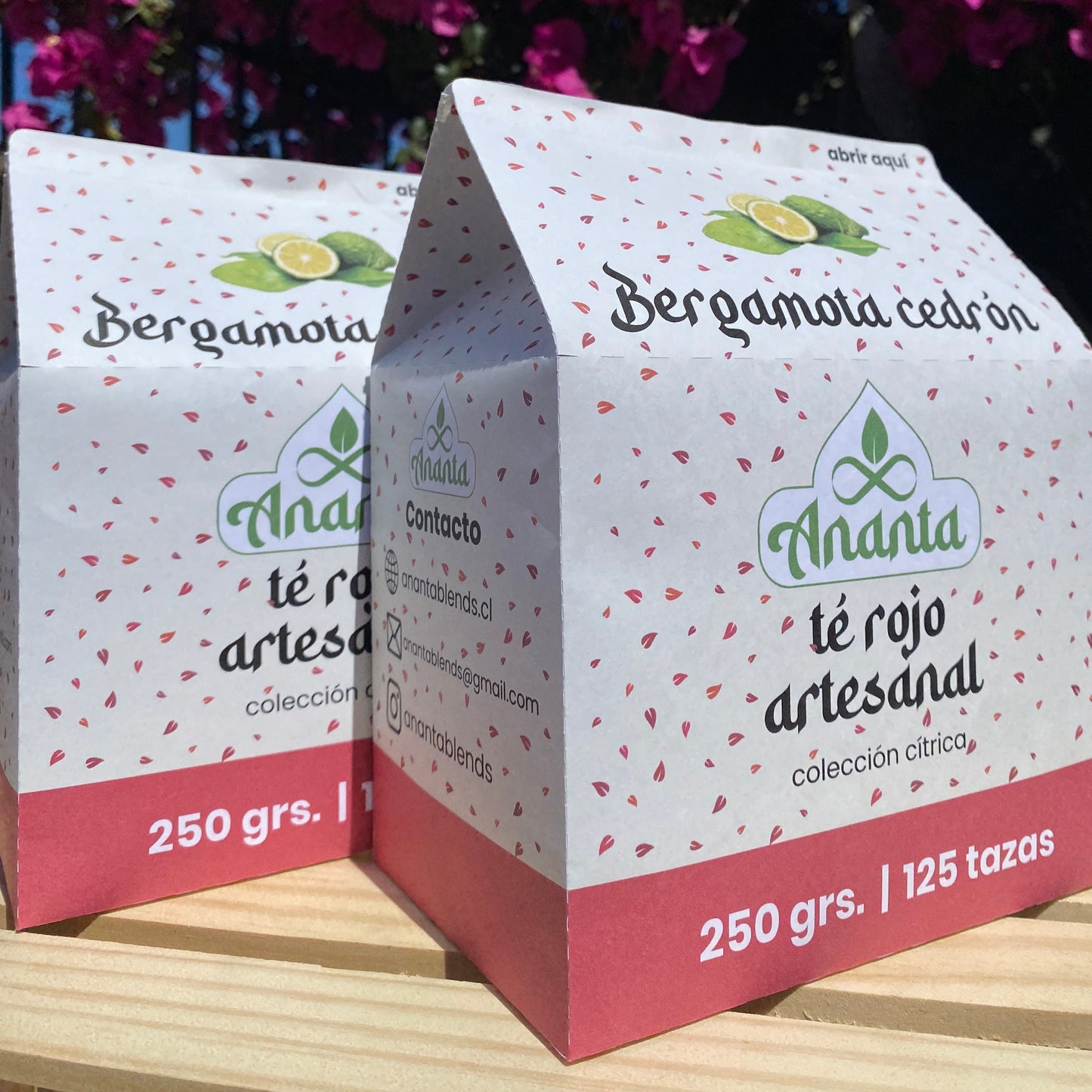 Té Rojo Bergamota Cedrón