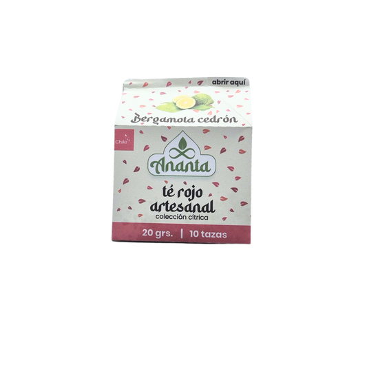 Té Bergamota cedrón 20grs