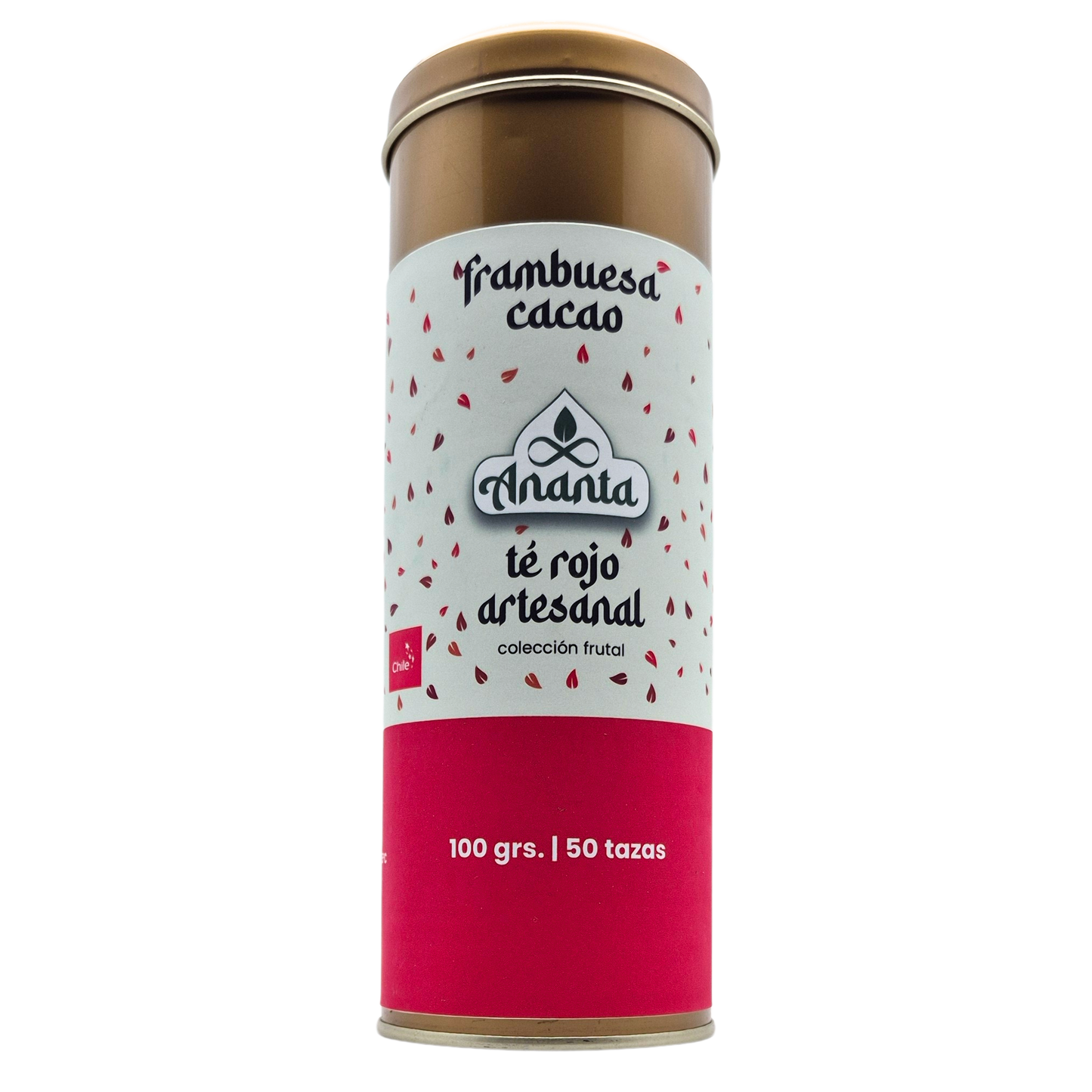 Té rojo Frambuesa cacao 100gr