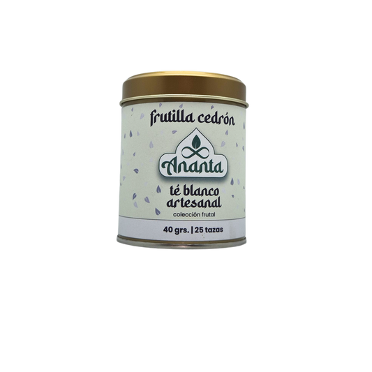 Té blanco frutilla cedrón