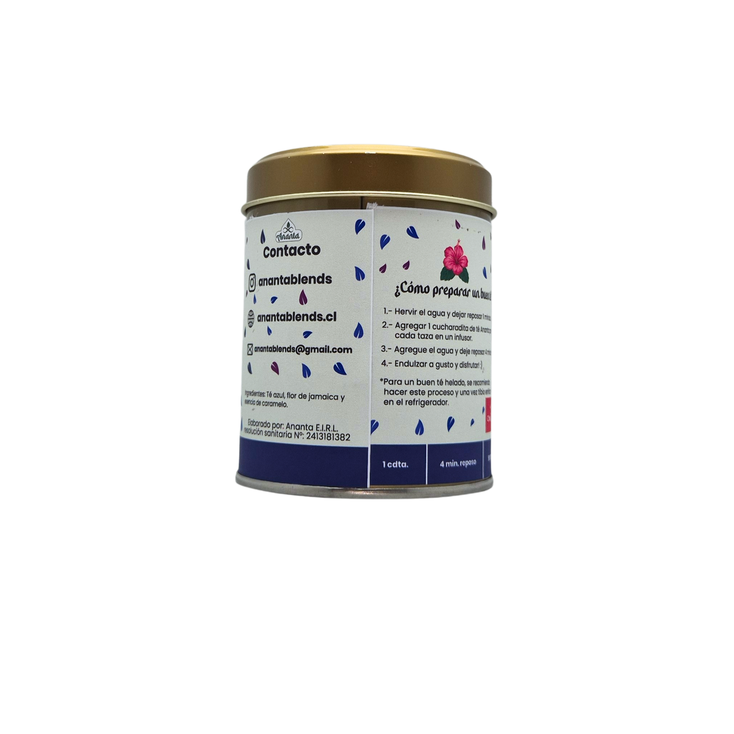 Té azul Jamaica eterno
