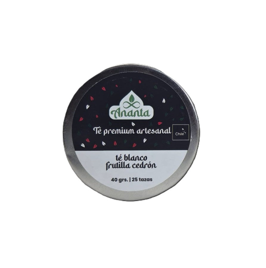 Té Blanco Frutilla Cedrón