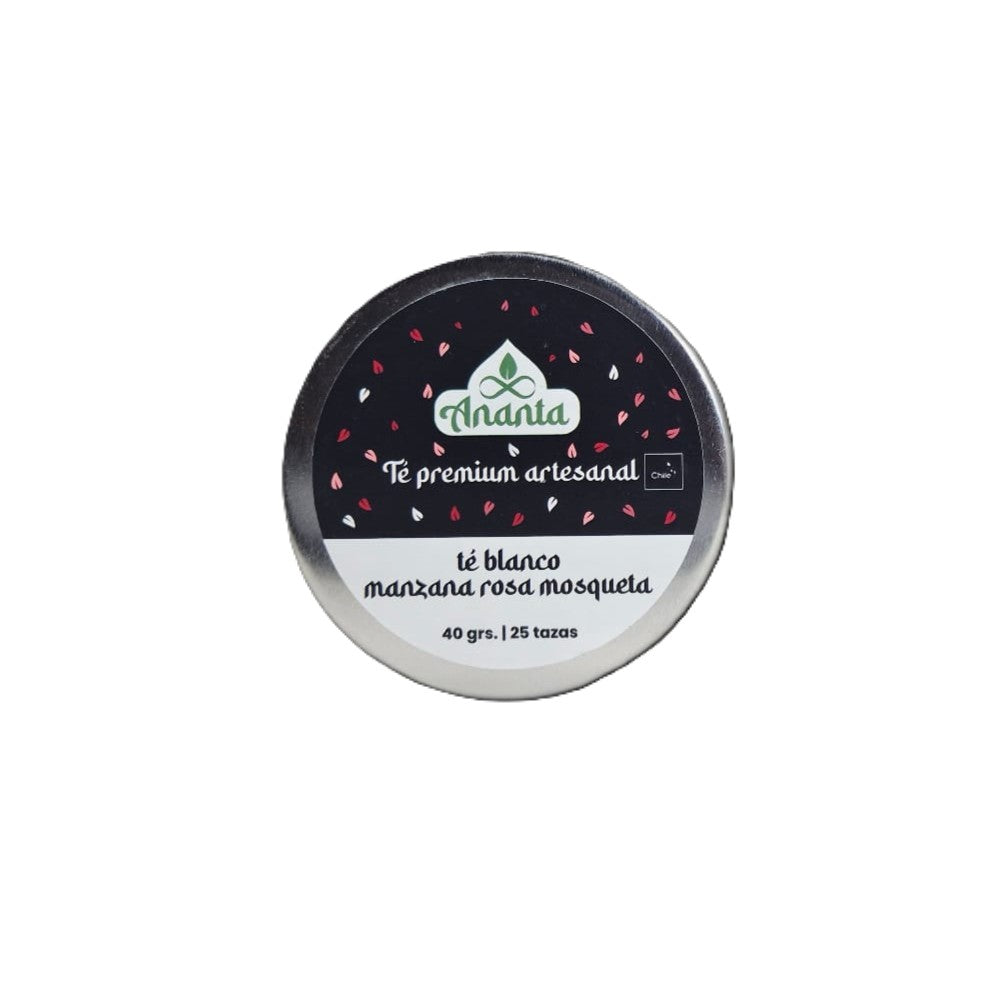 Té blanco Manzana Rosa Mosqueta