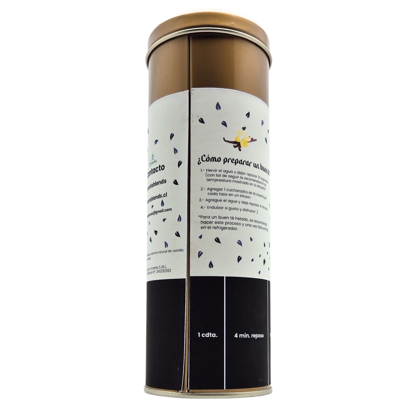 Té negro vainilla eterna 100grs